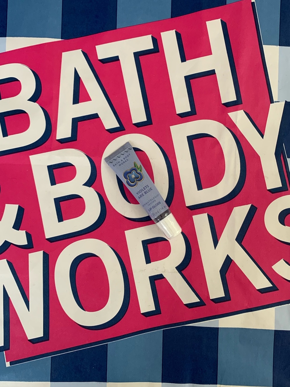 NWT Bath & Body Works Violets Are Blue Lip Gloss
